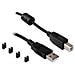 87586, 2 x RS-422/485, USB 2.0-B, Maschio / maschio, Nero, Windows XP / Vista / Vista-64/7/7-64, Linux 2.6, 10,7 cm - Foto miniatura 2
